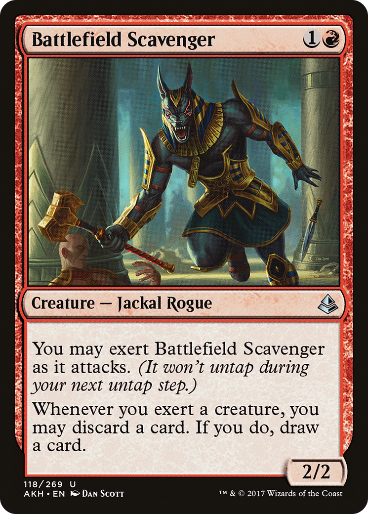 Battlefield Scavenger [Amonkhet]-1
