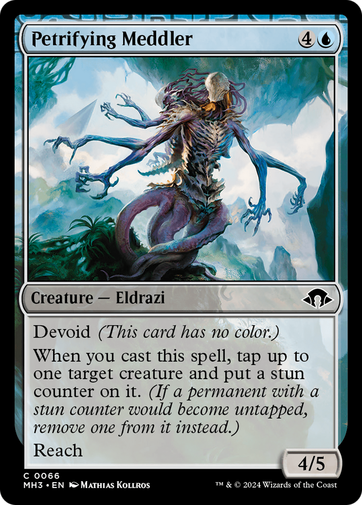 Petrifying Meddler [Modern Horizons 3]-1