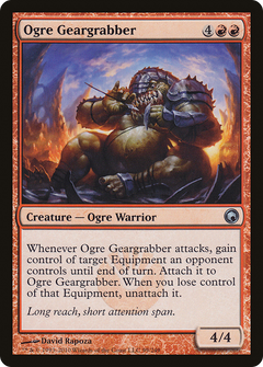 Ogre Geargrabber [Scars of Mirrodin]-1