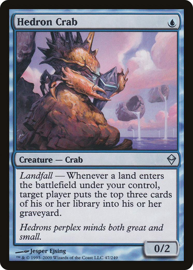 Hedron Crab [Zendikar]-1