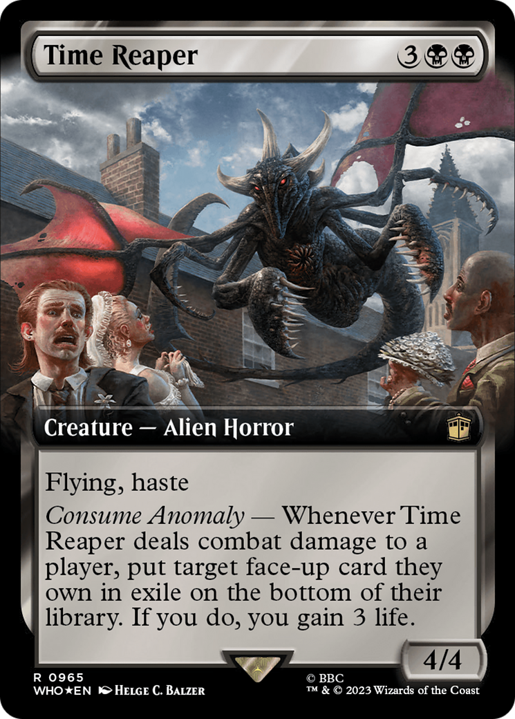 Time Reaper (Extended Art) (Surge Foil) [Doctor Who]-1