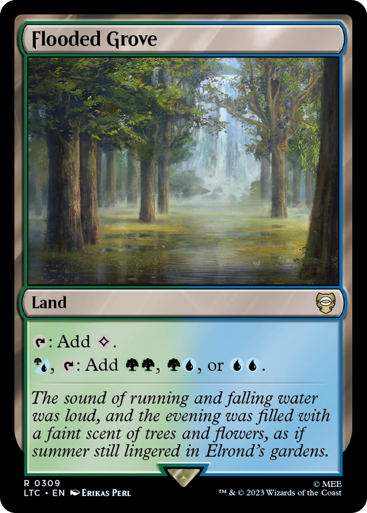 Flooded Grove [The Lord of the Rings: Tales of Middle-Earth Commander]-1