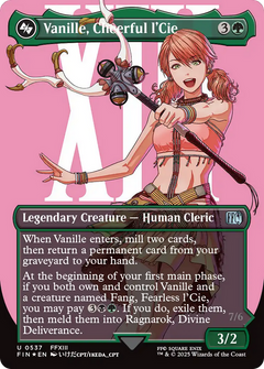 Vanille, Cheerful l'Cie (Borderless) (Surge Foil) (FIN-537) - FINAL FANTASY (Borderless) Foil-1