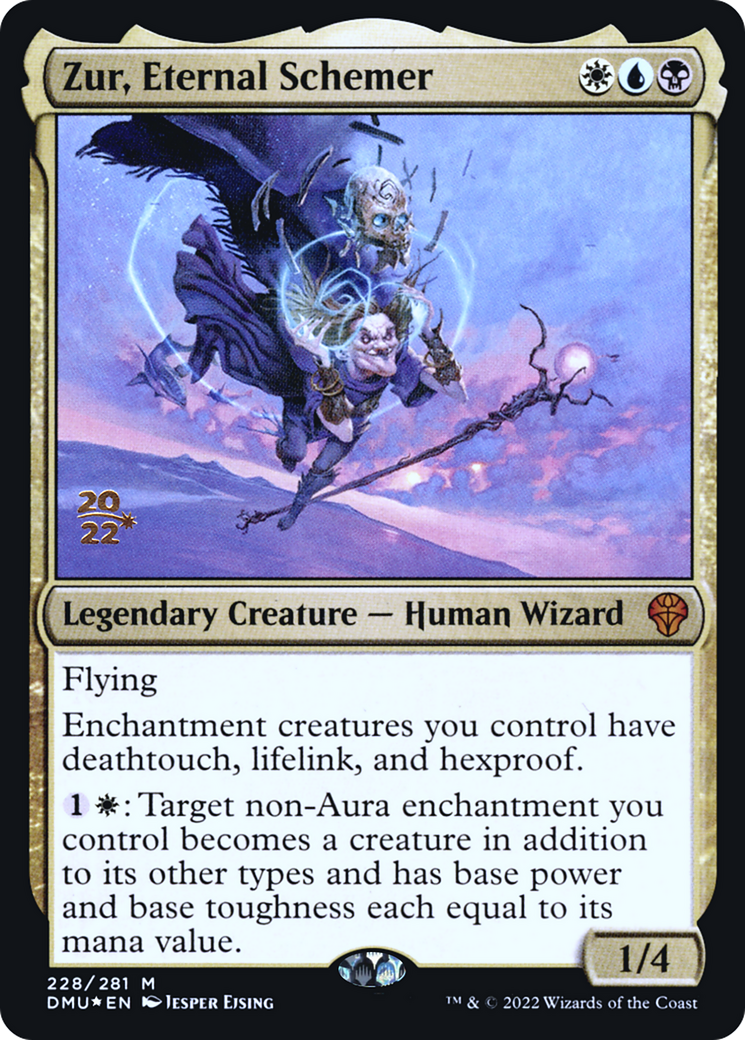 Zur, Eternal Schemer (PRE-228) - Dominaria United Promos Foil-1