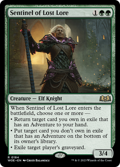 Sentinel of Lost Lore [Wilds of Eldraine]-1