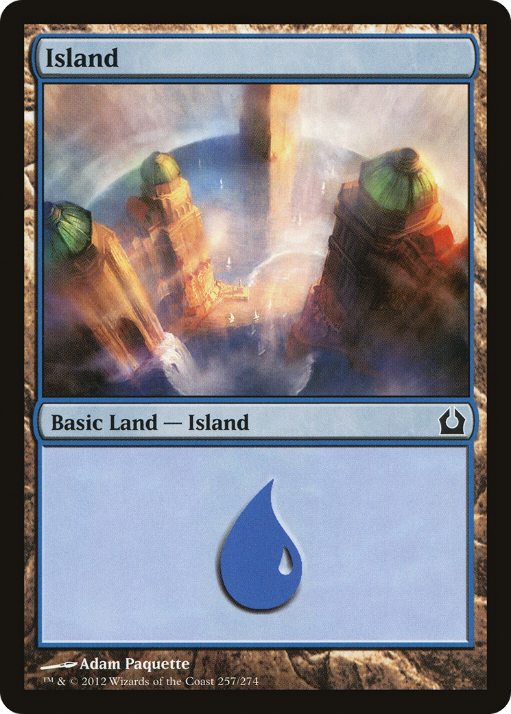 Island (257) [Return to Ravnica]-1