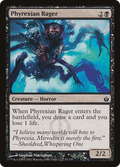 Phyrexian Rager [Mirrodin Besieged]-1