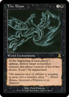 The Abyss (ME3-077) - Masters Edition III Foil-1