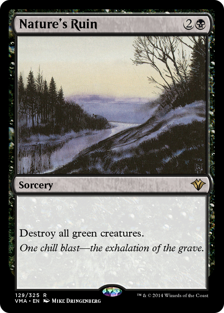 Nature's Ruin (VMA-129) - Vintage Masters-1