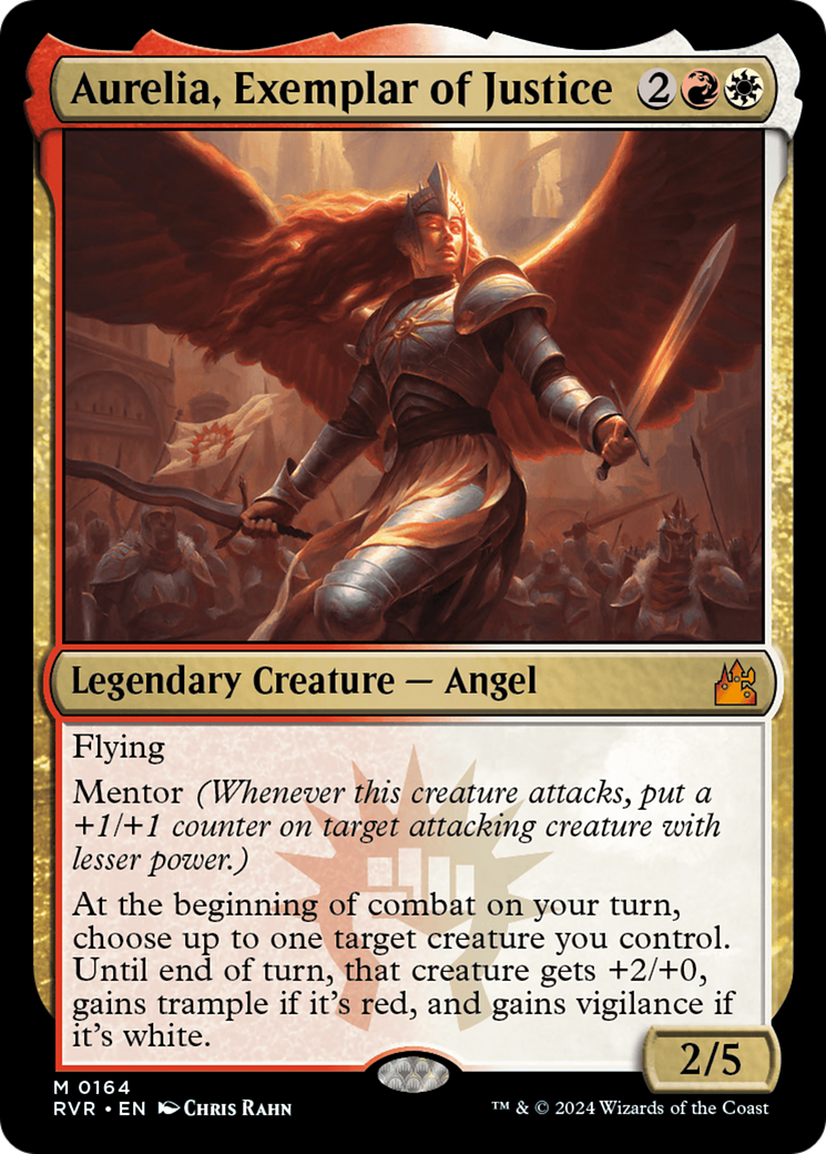 Aurelia, Exemplar of Justice [Ravnica Remastered]-1
