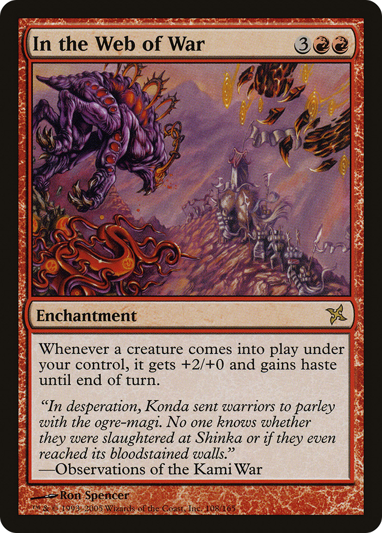 In the Web of War [Betrayers of Kamigawa]-1