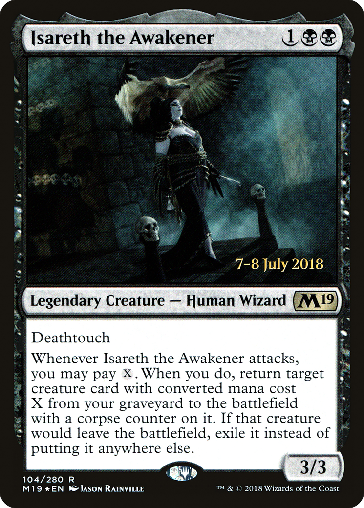 Isareth the Awakener [Core Set 2019 Prerelease Promos]-1