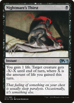 Nightmare's Thirst [Core Set 2019]-1