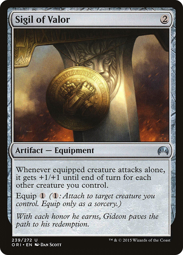 Sigil of Valor [Magic Origins]-1