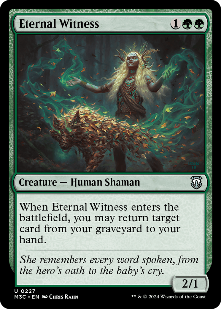 Eternal Witness [Modern Horizons 3 Commander]-1
