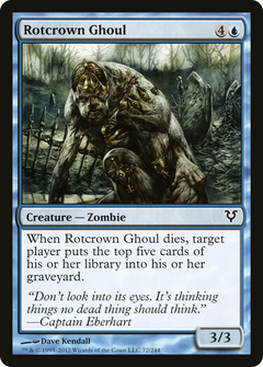 Rotcrown Ghoul [Avacyn Restored]-1