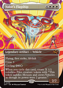 Valor's Flagship (Borderless) (DFT-298) - Aetherdrift (Borderless)-1