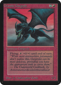 Granite Gargoyle (LEA-) - Limited Edition Alpha-1
