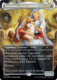Yoshimaru, Ever Faithful (SLD-794) - Secret Lair Drop (Borderless) Foil-1