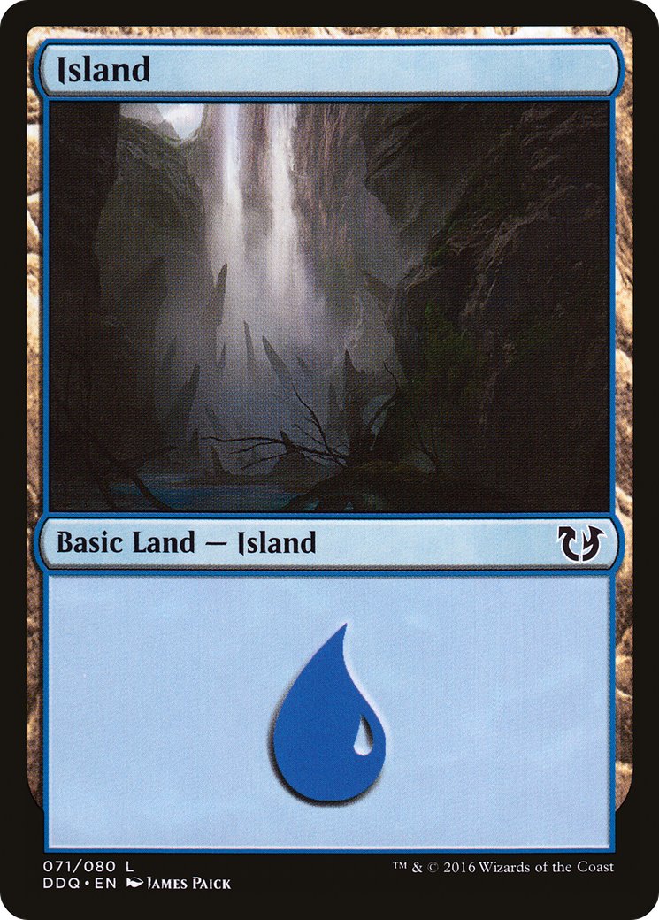 Island (71) [Duel Decks: Blessed vs. Cursed]-1