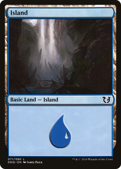 Island (71) [Duel Decks: Blessed vs. Cursed]-1