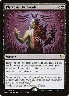Phyresis Outbreak [Phyrexia: All Will Be One Commander]-2