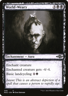 World-Weary (Showcase) (MH2-348) - Modern Horizons 2: (Showcase)-1
