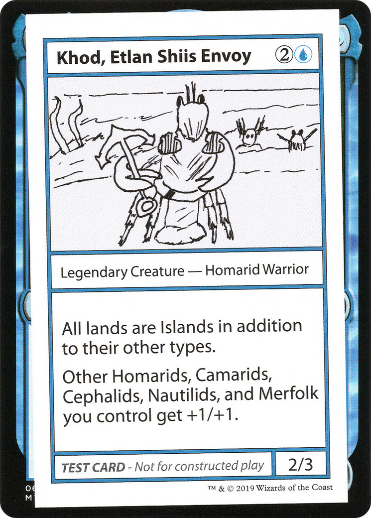 Khod, Etlan Shiis Envoy (2021 Edition) [Mystery Booster Playtest Cards]-1