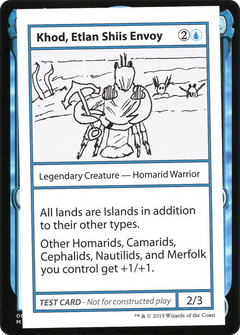 Khod, Etlan Shiis Envoy (2021 Edition) [Mystery Booster Playtest Cards]-1