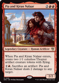 Pia and Kiran Nalaar [Aetherdrift Commander]-1