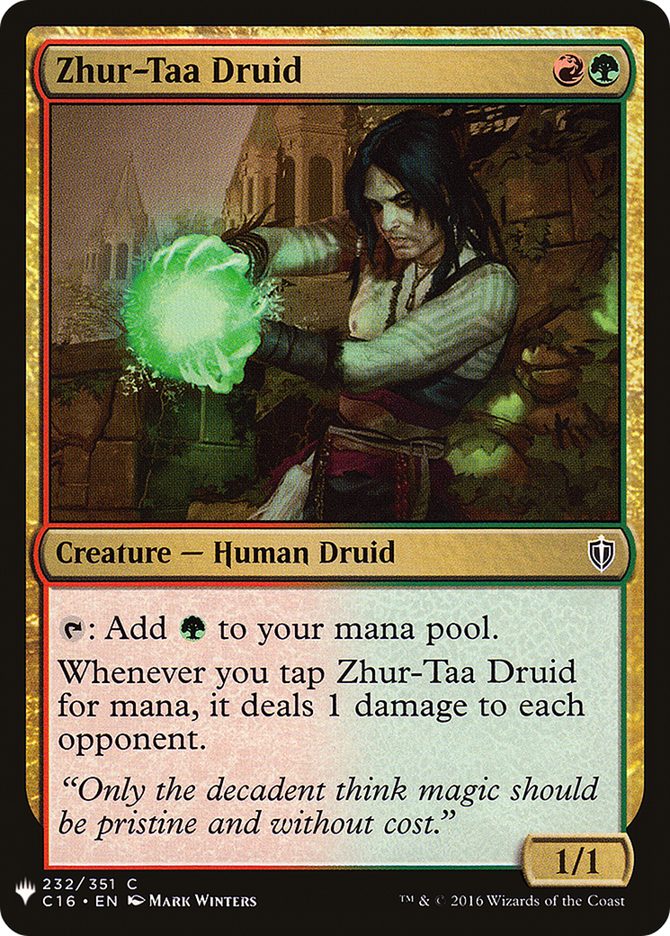 Zhur-Taa Druid (LIST-C16-232) - The List-1