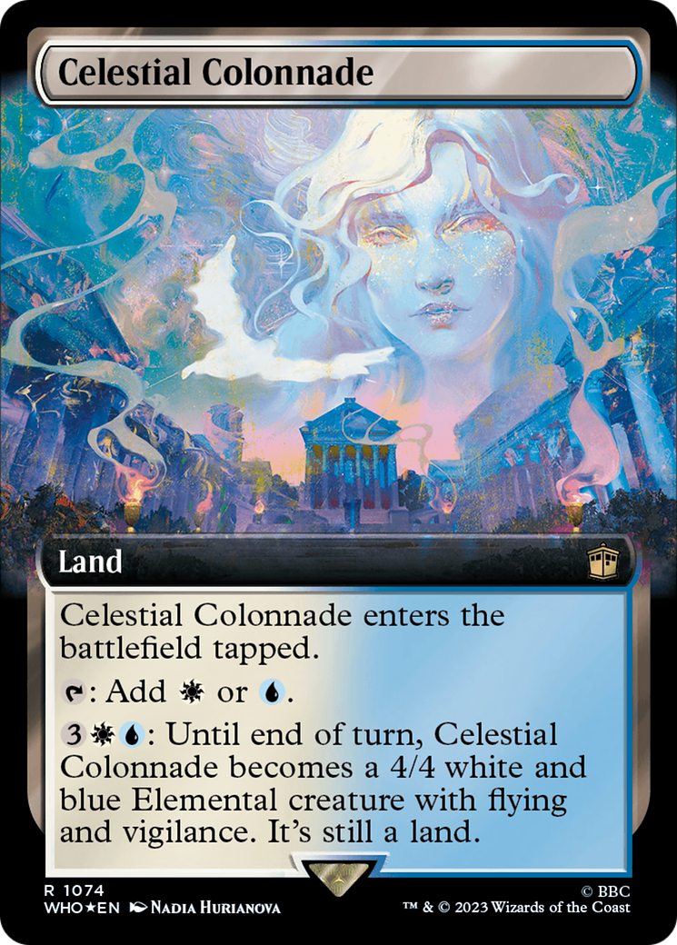 Celestial Colonnade (Extended Art) (Surge Foil) [Doctor Who]-1