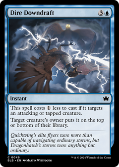 Dire Downdraft [Bloomburrow]-1