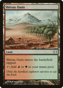 Shivan Oasis [Planechase]-1