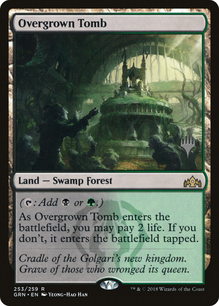 Overgrown Tomb (Promo Pack) [Guilds of Ravnica Promos]-1