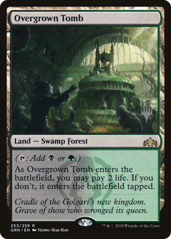 Overgrown Tomb (Promo Pack) [Guilds of Ravnica Promos]-1