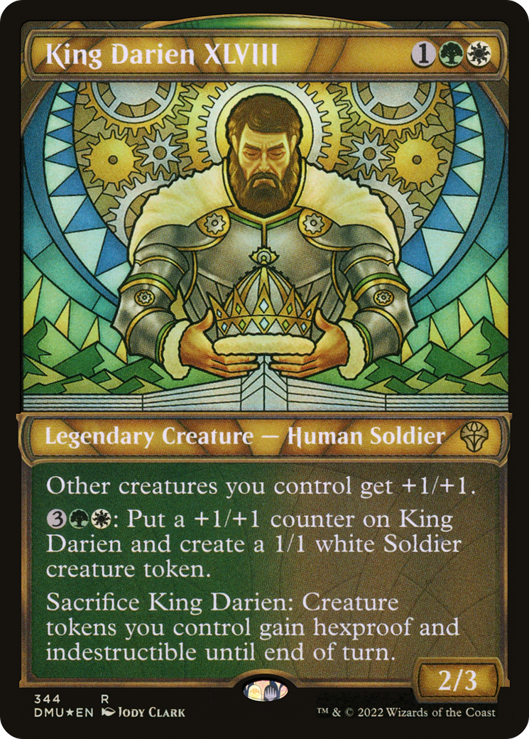 King Darien XLVIII (Showcase Textured) [Dominaria United]-1