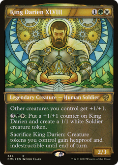 King Darien XLVIII (Showcase Textured) [Dominaria United]-1