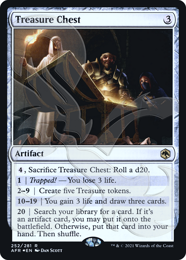 Treasure Chest (AFR&-252) - Adventures in the Forgotten Realms Promos Foil-1