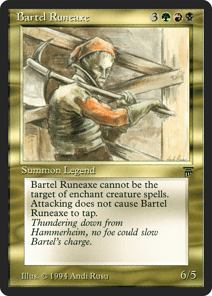 Bartel Runeaxe [Legends]-1