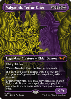 Valgavoth, Terror Eater (Showcase) [Duskmourn: House of Horror]-1
