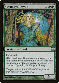 Yavimaya Dryad (TSP-235) - Time Spiral-1