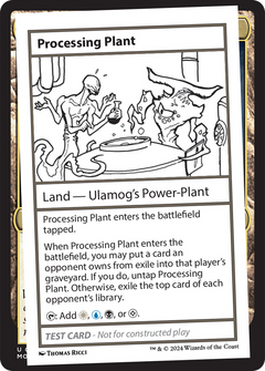 Processing Plant [Mystery Booster 2 Playtest Cards]-1