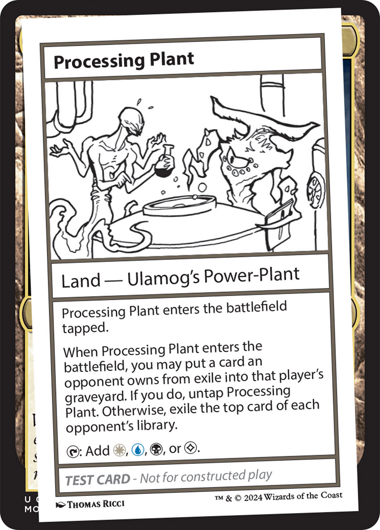 Processing Plant [Mystery Booster 2 Playtest Cards]-1