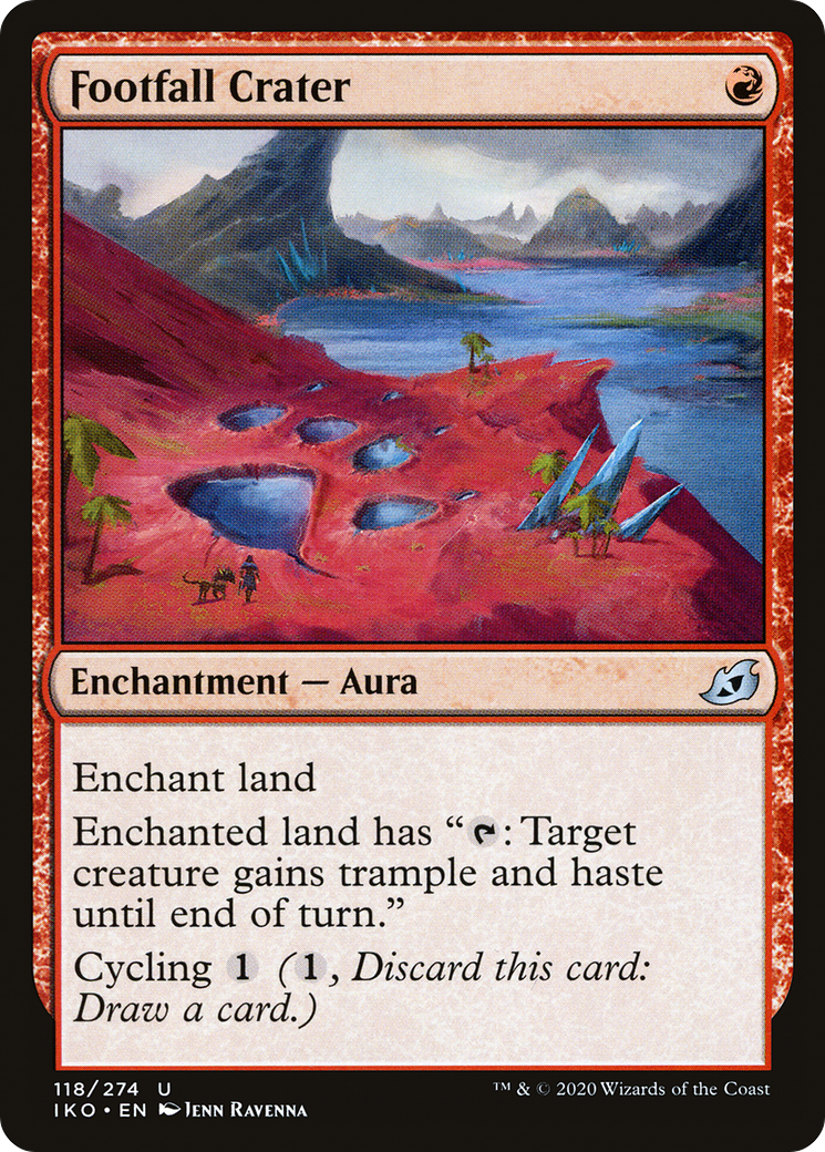 Footfall Crater [Ikoria: Lair of Behemoths]-1