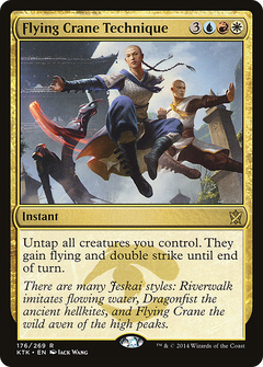 Flying Crane Technique [Khans of Tarkir]-1