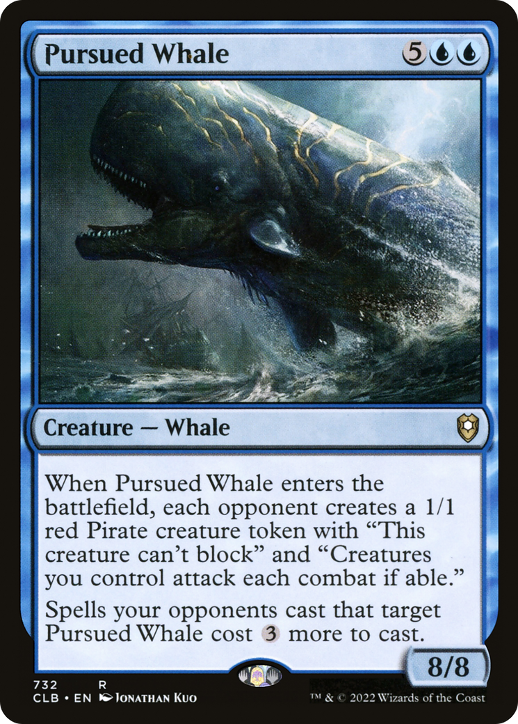 Pursued Whale [Commander Legends: Battle for Baldur's Gate]-1