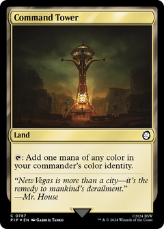 Command Tower (Surge Foil) [Fallout]-1