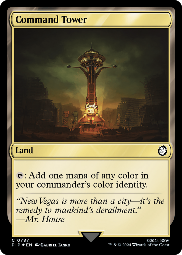Command Tower (Surge Foil) [Fallout]-1