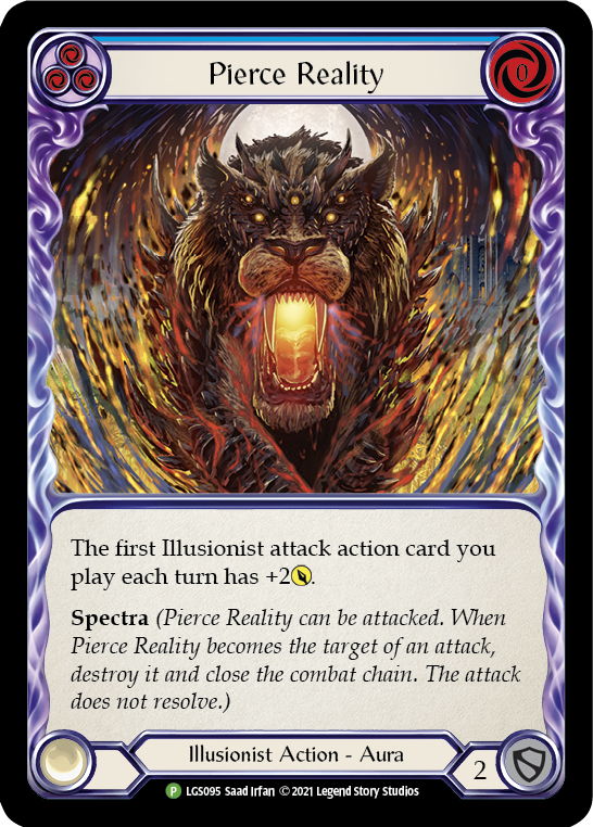Pierce Reality [LGS095] (Promo)  Cold Foil-1